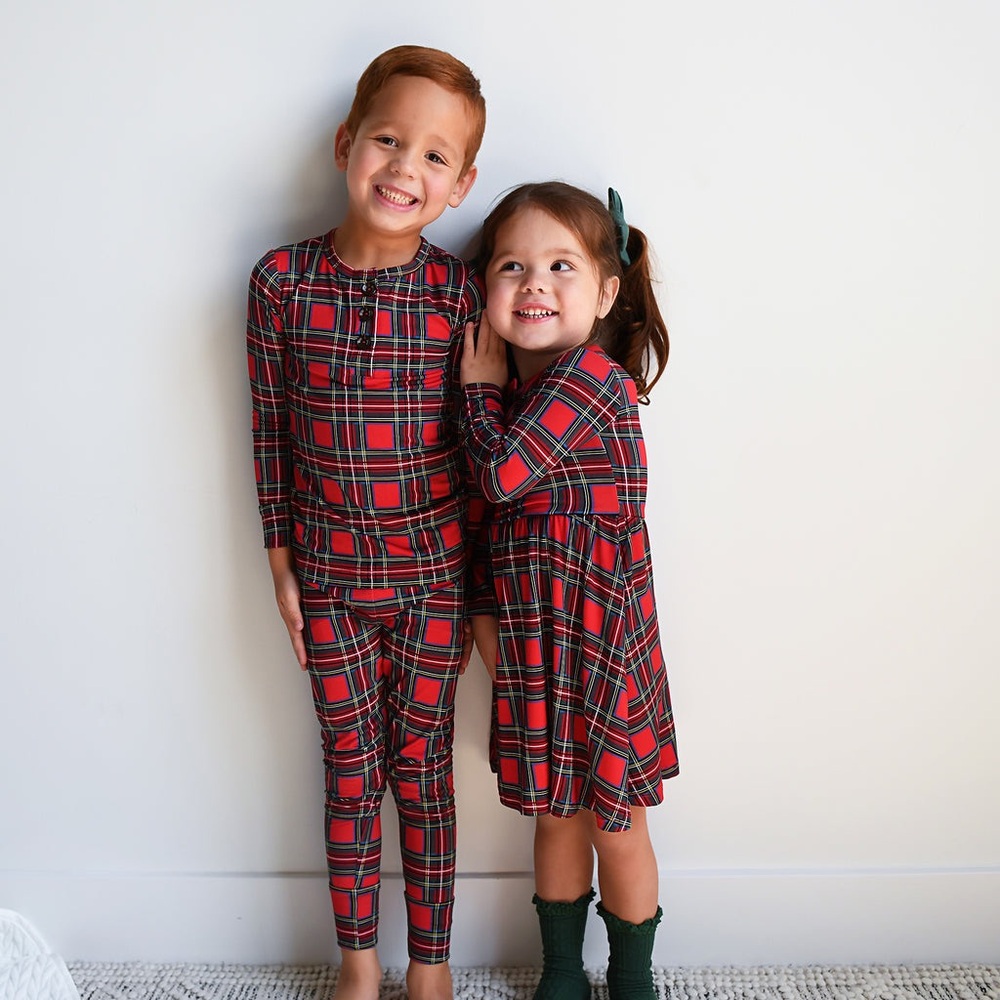 Gigi and Max Holland Two Piece Pajamas in 2T/3T